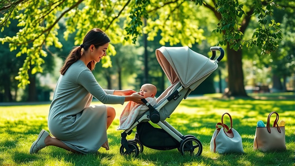 gradual stroller outing introduction