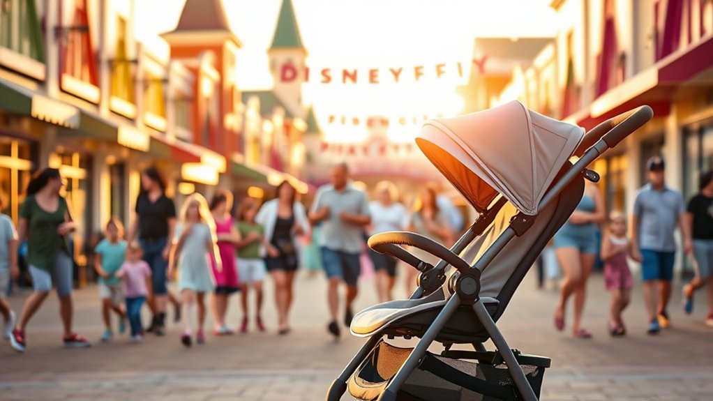hassle free stroller rental experience for families