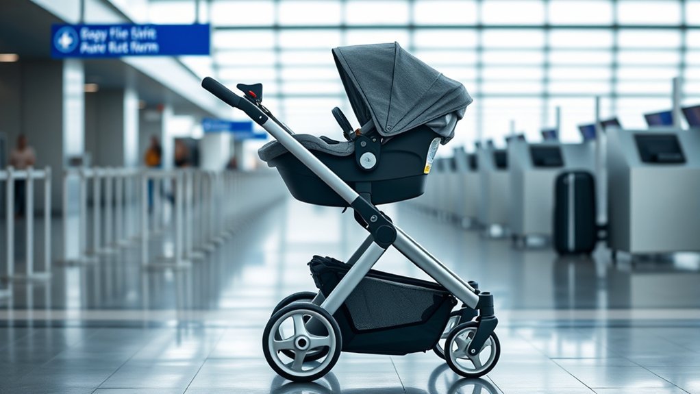 infant car seat stroller system