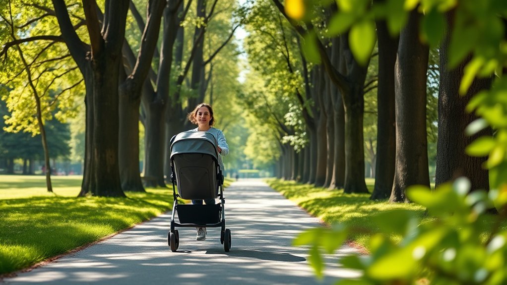 regular stroller design limitations for jogging