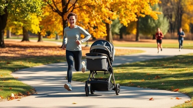 jogging with regular stroller