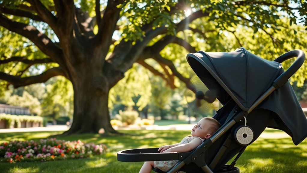 keeping baby cool summer