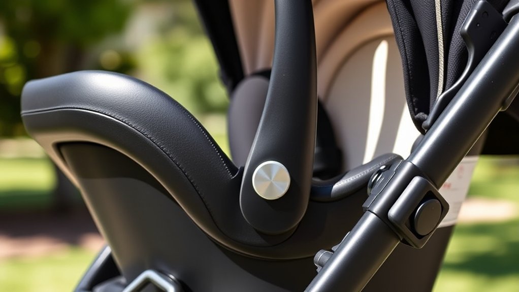 UPPAbaby KNOX has no stroller adapter and should be installed securely in a vehicle
