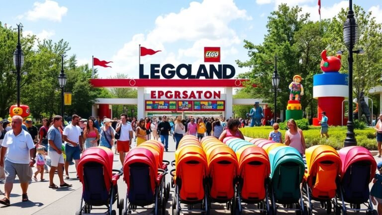 legoland stroller rental information