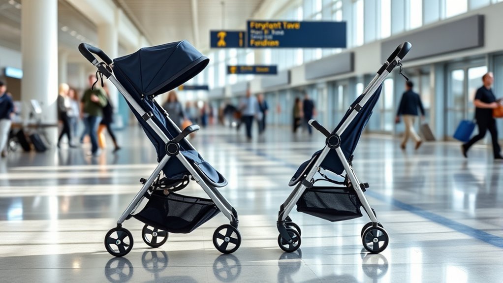 lightweight and compact strollers