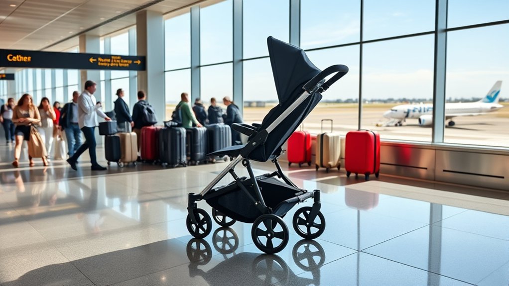 lightweight compact travel stroller