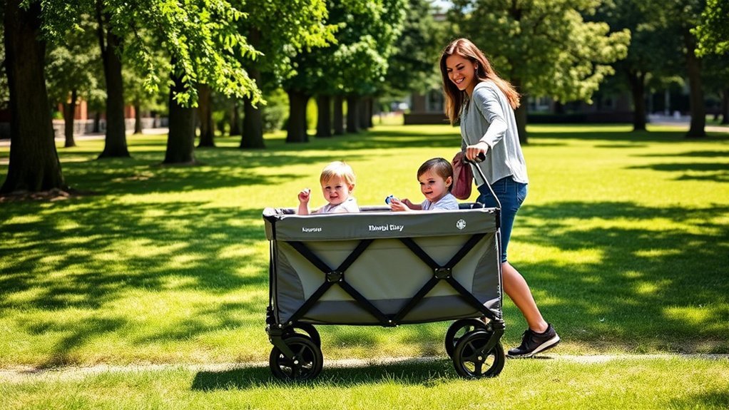 durable stroller wagon as a long lasting family outing investment