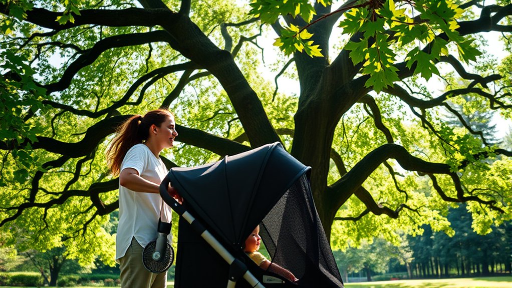 maximize shade and airflow