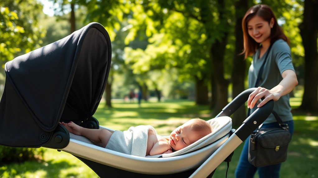 newborn stroller safety tips