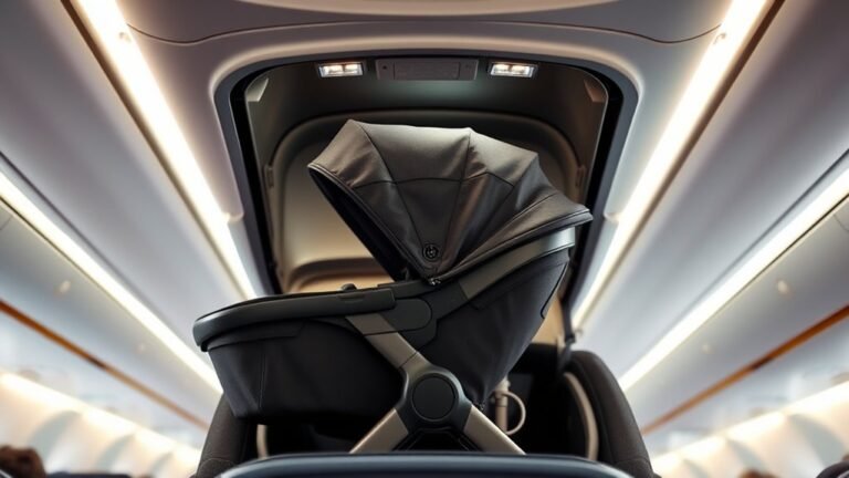 nuna travel stroller overhead compatibility