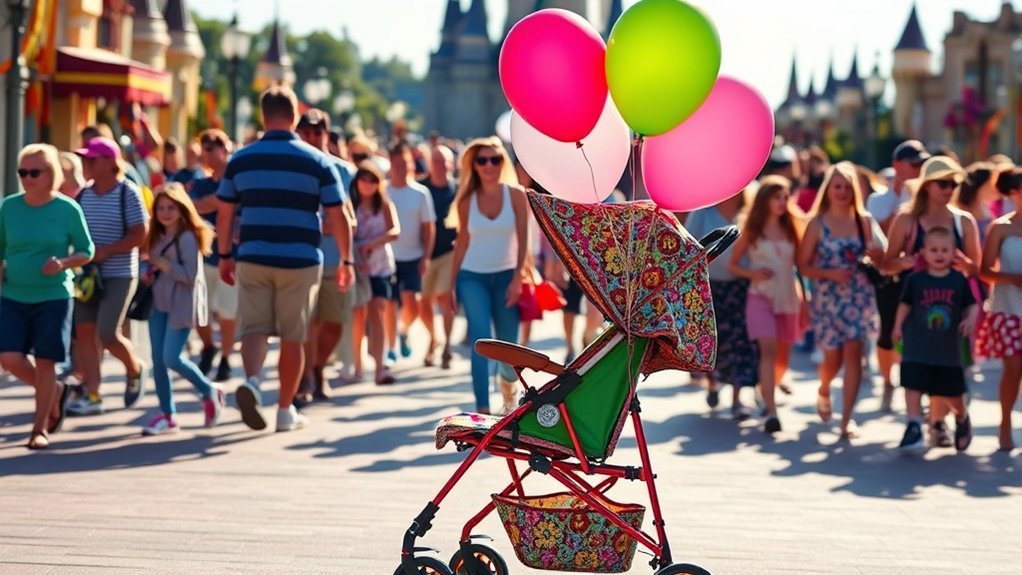 personalized stroller identifiers help
