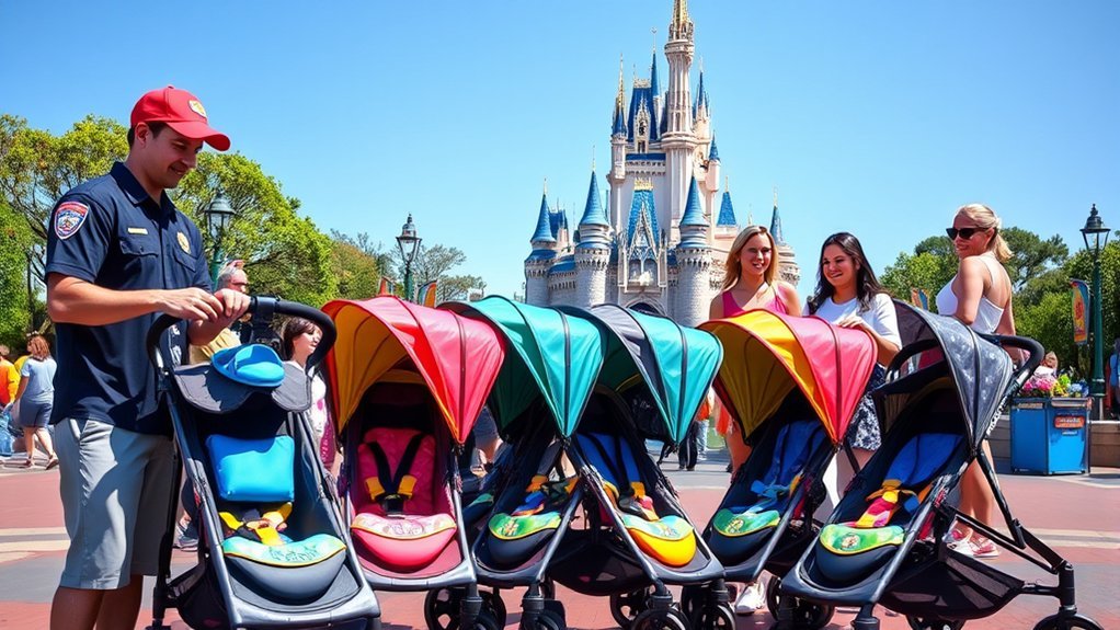 Personalized stroller safety tips for Disney World
