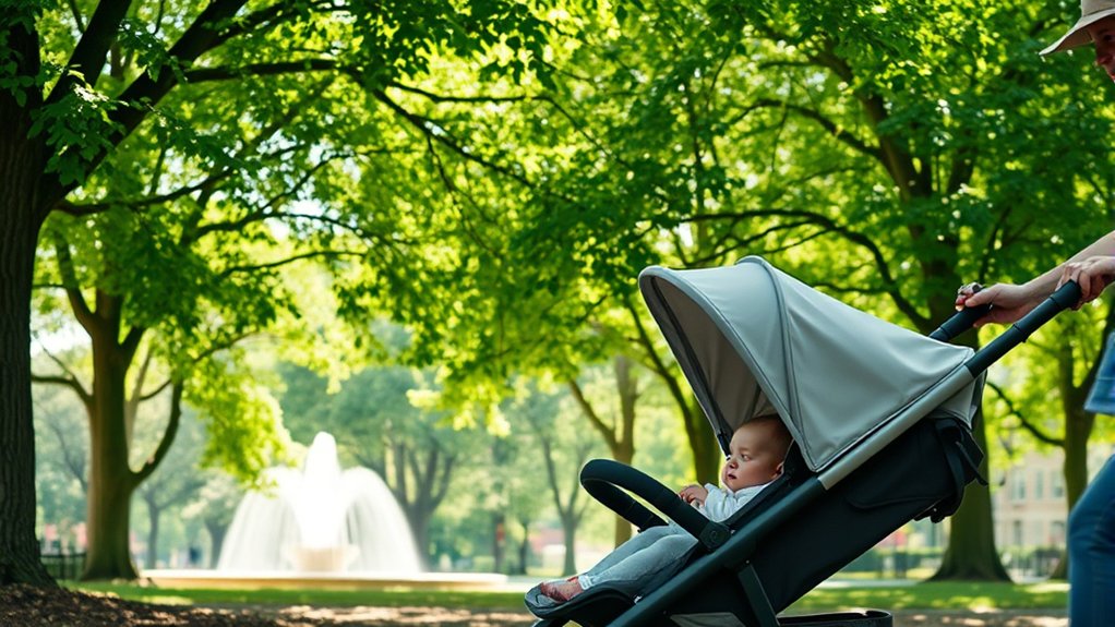 plan stroller outings wisely