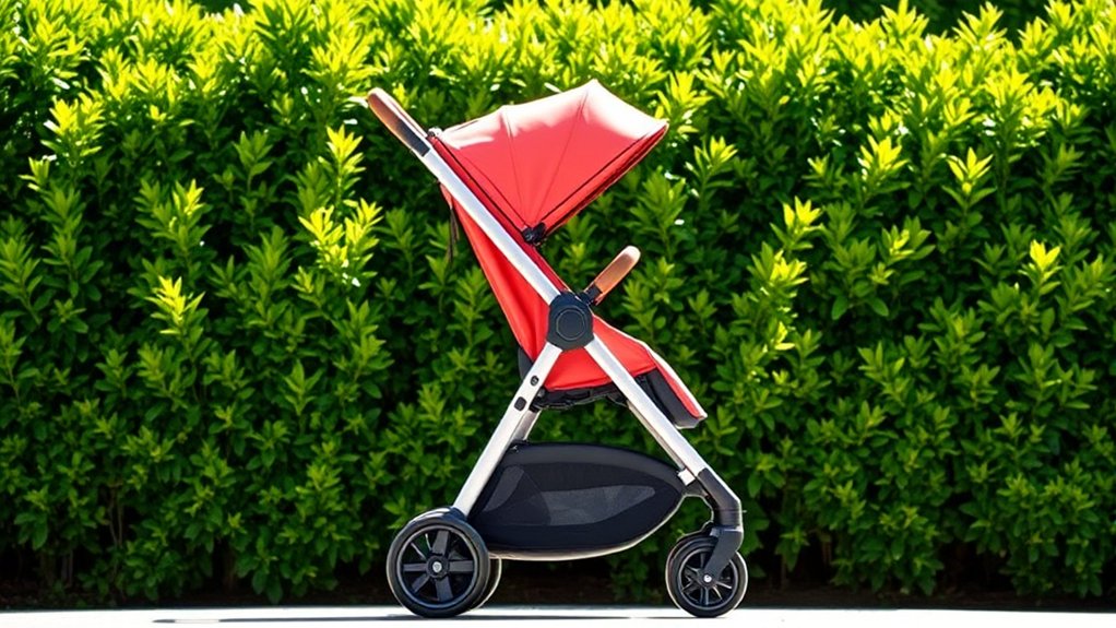 comparison of stroller portability versus child comfort and recline support