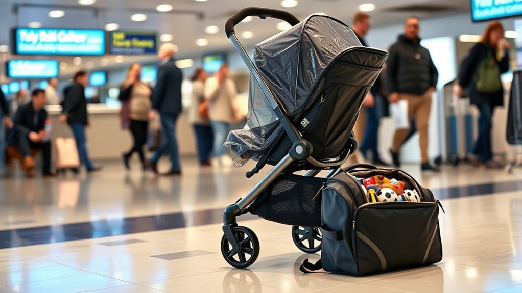 prepare bob stroller properly