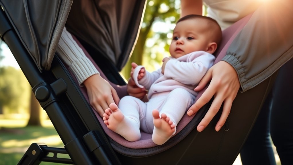 proper leg and foot support