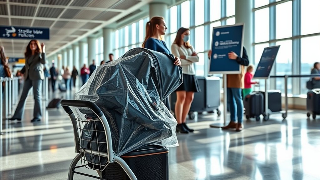 protect stroller during travel