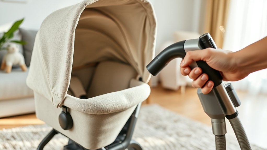 regular vacuum for cleanliness