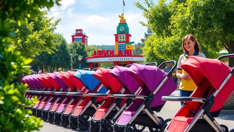 rent stroller at legoland