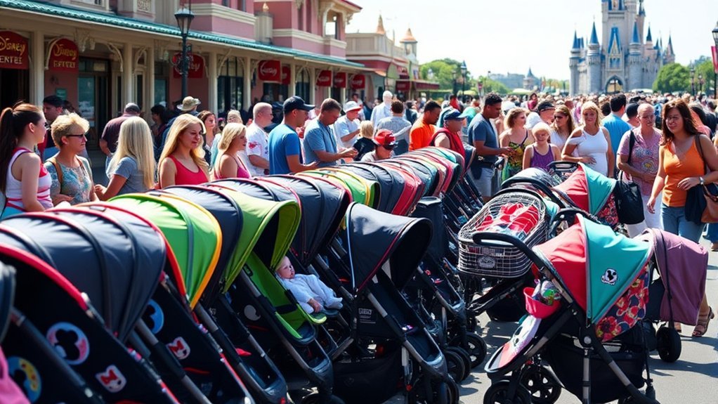 renting vs bringing stroller to Disney World