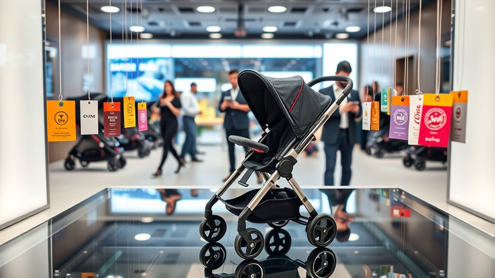retailer price variations for Dogger pet stroller listings