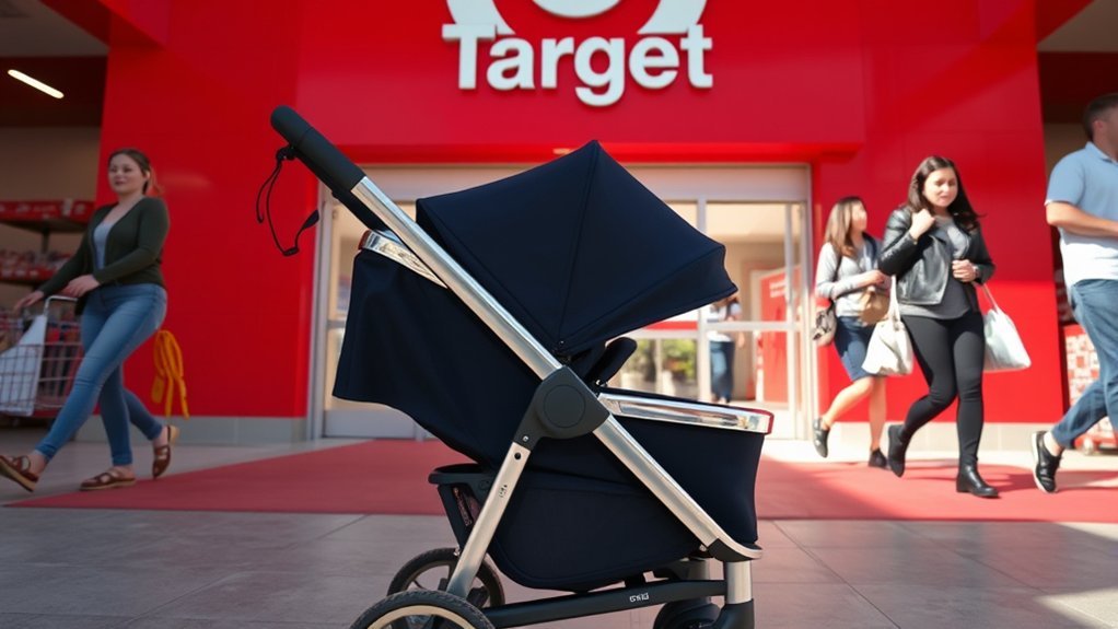 Target stroller return policy exceptions for timing, receipt, and packaging