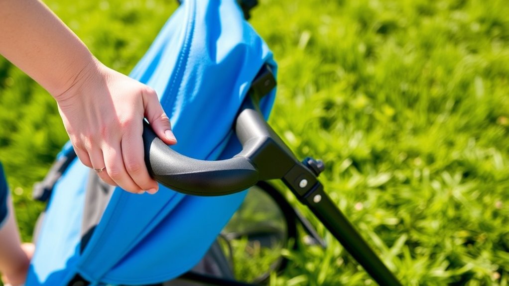 Safe stroller folding tips for parents using a Baby Trend stroller