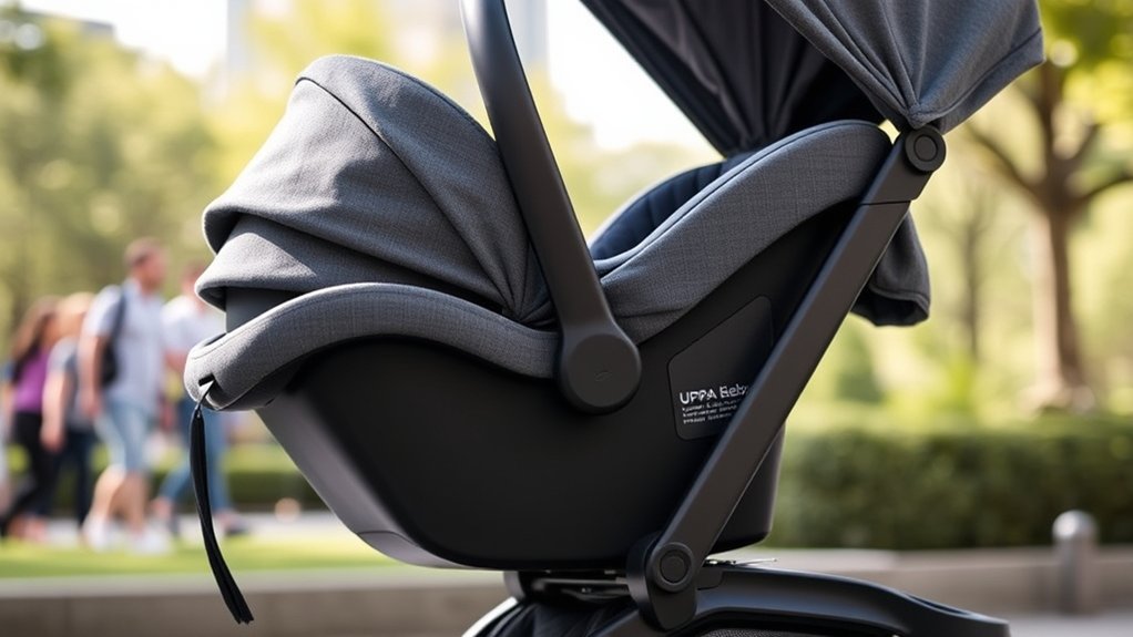 UPPAbaby KNOX safety comfort convenience and adjustment features
