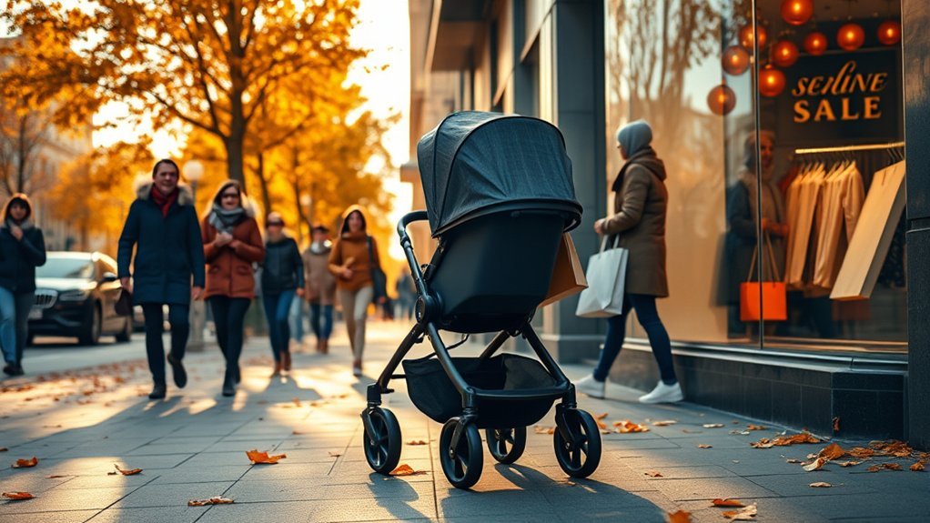 seasonal discounts on dog strollers