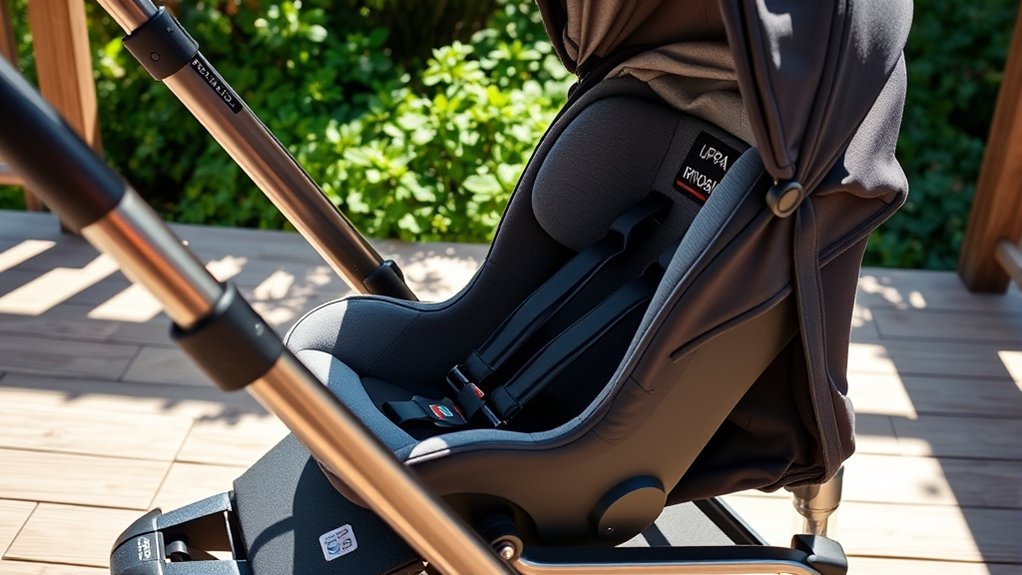 Securely installing the UPPAbaby KNOX car seat in a vehicle seat