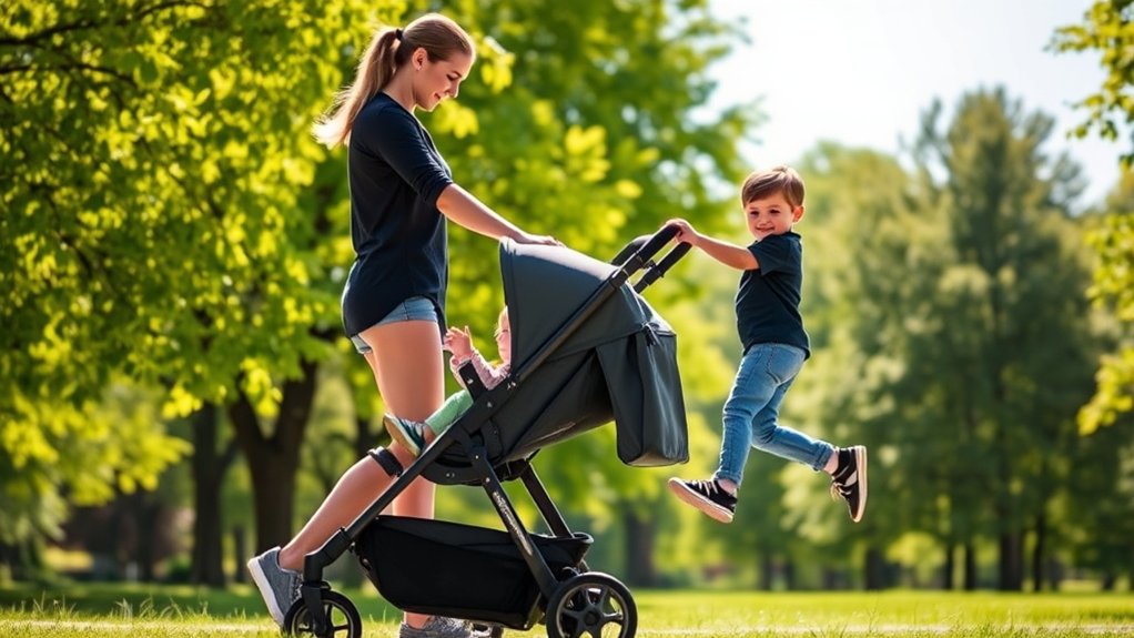 sit and stand stroller functionality explained