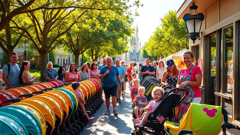smooth stroller rental tips for Disney World