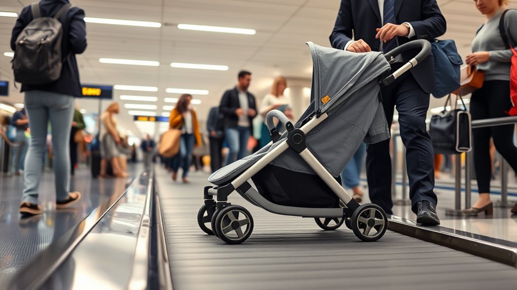 smooth stroller security screening