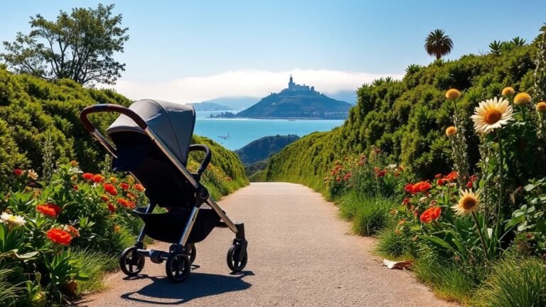 stroller access on alcatraz