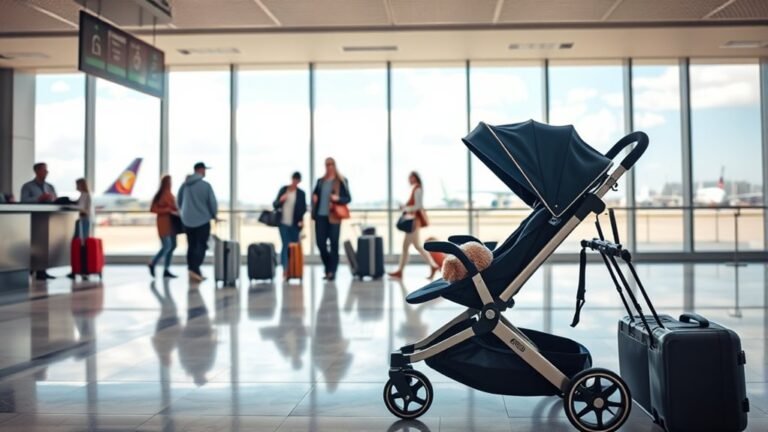 stroller airline policies vary