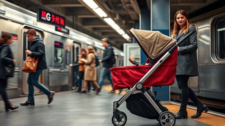 stroller allowed on subway