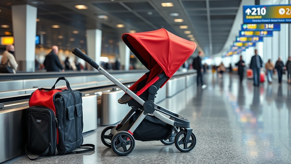 stroller bag ensures travel protection
