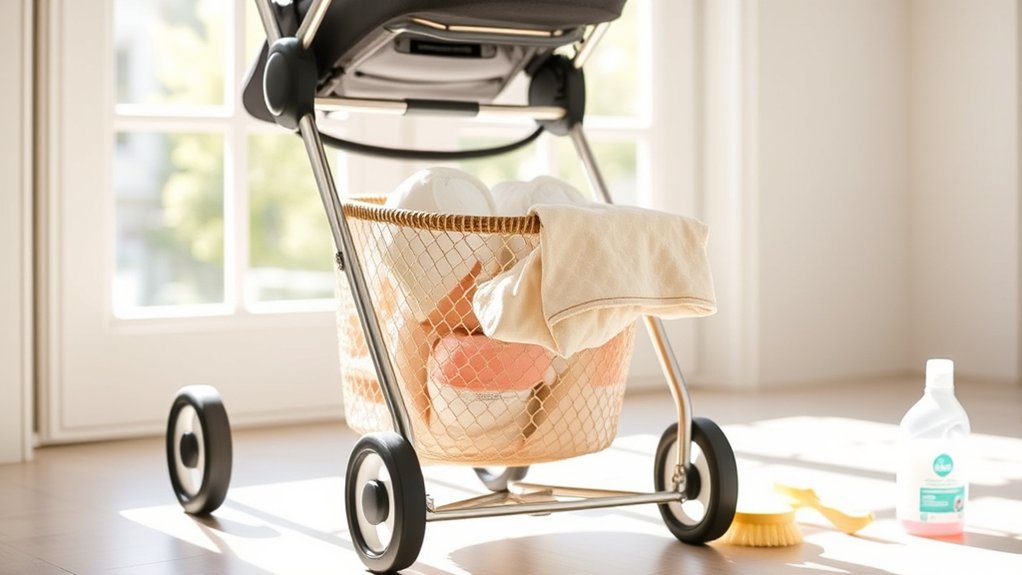 stroller basket maintenance tips