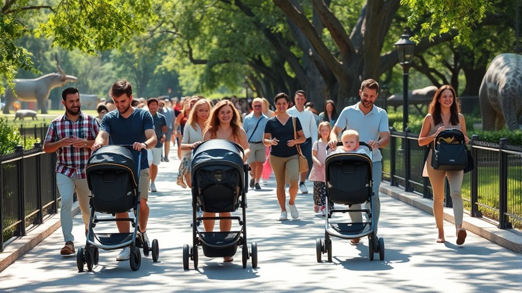 stroller benefits for zoo visits with young children