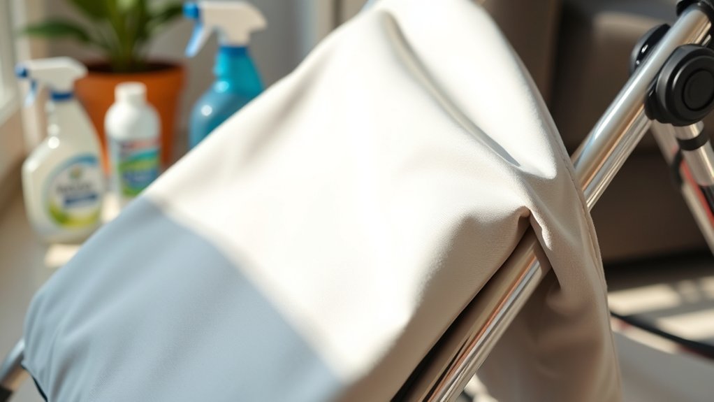 stroller cleaning and maintenance