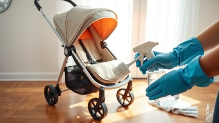 stroller fabric cleaning guide