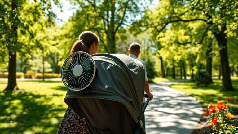 stroller fan safety guide