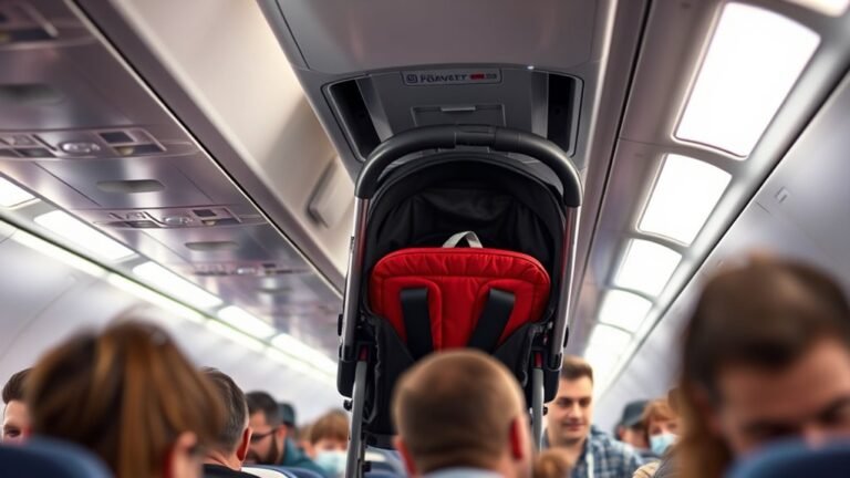 stroller fees on flights