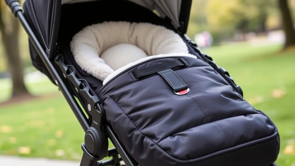 stroller footmuff safety guidelines