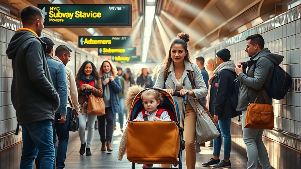 Stroller-friendly NYC subway travel tips from local families