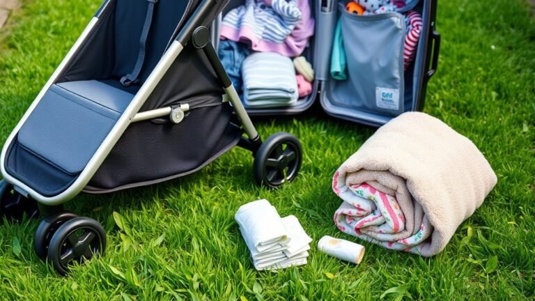 stroller packing tips vacation