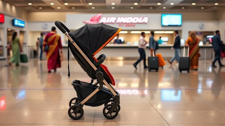 stroller policy air india