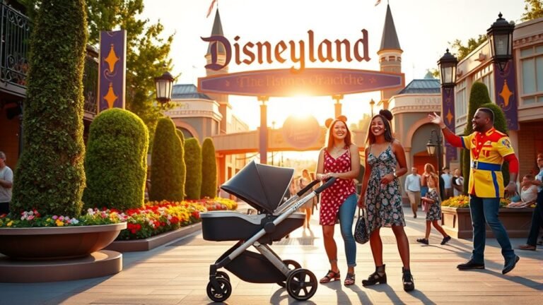 stroller policy at disneyland