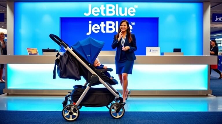 stroller policy on jetblue