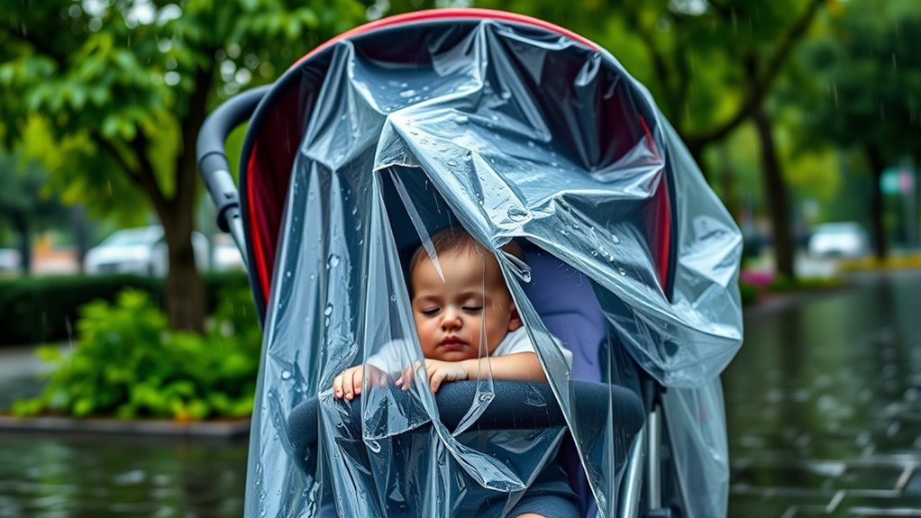stroller rain cover benefits